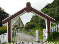 Tikitiki Church entrance